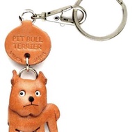 比特犬 寵物用品 真皮鑰匙圈 牽繩吊飾 手作 日本製造 VANCA