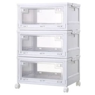家用折疊箱多規格雙開門收納箱露營收納箱折疊箱車載多功能收納箱