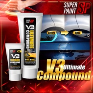Super Paint V3 Ultimate Compound Paste Car Paint Scratch Repair Car Care Rubbing Compound Polishing 