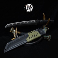 มีดเดินป่า วัสดุใบมีด: SKD-11 ด้ามจับ ไนลอนไฟเบอร์กลาส ซอง kydex