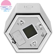 Timer 1/5/10/25/30/60min and Custom Countdown Flip Focus Timer Hexagon Rotation Timer Magnetic Desk 