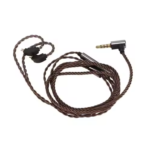 Earphone Cable Replacement with Mic for 2 Pin 0.78mm Headphones for Weston 1964 UE3X UE18 W4R UM3X e