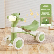 JIFANPAUL | 1-3 Years Toddler Balance Bike 4-Wheel Sliding