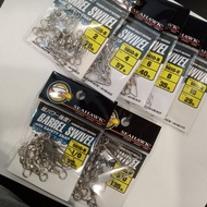 SEAHAWK BARREL SWIVEL WITH SAFETY SNAP 5610-N