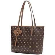 DUSTO Winter Europe Estados Unidos Tote Fashion Printing Zipper Handheld Shoulder Bag