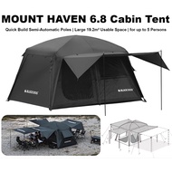 Blackdog Shan Ting 6.8 Mount Haven Quick-Opening Tent || 4 to 5P