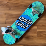 SANTA CRUZ - Other Dot Hands Light Blue 7.75" Complete Skateboard