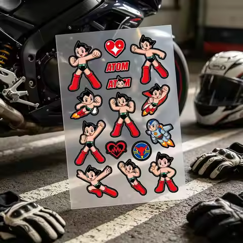 ASTRO BOY Stickers Auto Body Bumper Windows Motorcycle Laptop Walls Vinyl Decal Car Tuning Accessori