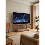 Aluminum alloy TV stand, mobile rack, inch TV, TV cabinet, floor-standing TV cart65-100
