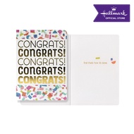 Hallmark Greeting Card (CONGRATS) with Envelope 18cm x 13cm