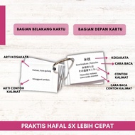 T1. FLASH CARD KEPERAWATAN KAIGO TOKUTEIGINOU SSW KOSAKATA BAHASA