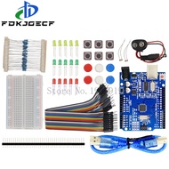 Starter kit 13 in 1 kit new Starter Kit mini Breadboard LED jumper wire button for arduino Compatile with For UNO R3 integrated circuit