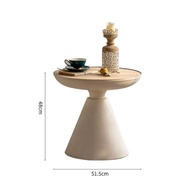 GoodLuck โต๊ะกลางโซฟา ที่วางของ ขาเหล็ก โต๊ะกลม t83