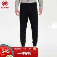 MAMMUT猛犸象Dyno 秋季男女户外运动裤柔软弹力舒适休闲长裤 1022-01370 黑色 S