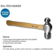 REMAX Ball Pein Hammer 1 Lbs, 1-1/2 Lbs 2 Lbs TUKUL BESI KEPALA BULAT