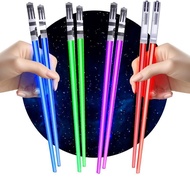 Light Sword Chopsticks Up Saber Led (4 Pairs Red Blue Green Purple)