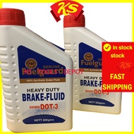 Fuelguard DOT3 Brake Oil 400 ml / DOT 3 brake oil 0.4 liter / VOILS DOT3 BRAKE OIL B400 750GM