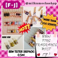 REPACK 0.5ML MINI DECANT FINE FRAGRANCE MIST TESTER [page 3 (F G H I J)]