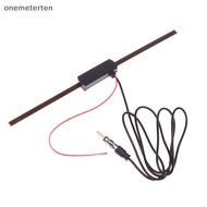 ont  Car AM FM Radio Antenna Signal Amplifier Booster 12V Universal Windshield Car Electronic Radio Antenna Booster Car Accessories n