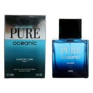 Karen Low Men's Pure Oceanic EDT Spray 3.4 oz Fragrances ** 限時預訂優惠 Time-Limited Pre-Order Offer ** [