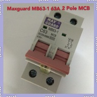 Maxguard MB63-1 63A 2Pole / 32A 2Pole MCB