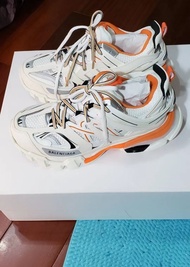 Balenciaga 巴黎世家 Track系列 尼龙 运动鞋 白橙