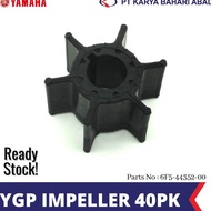 MESIN Yamaha Genuine parts 6F5-44352-00 40Pk Outboard Engine Impeller