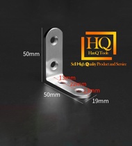 Siku Besi L Siku Rak Penyangga ANTI KARAT SUS 304 Meja Kursi TV Ambalan Shelf Bracket 2 - 5 CM Ukura