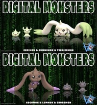 ⚠️正式開訂⚠️ 【數碼暴龍】大耳獸 / 黑大耳獸 進化鏈組合