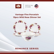 Vantage 13pcs Fine Porcelain Romance  Dinner Set