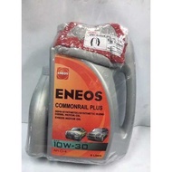 นํ้ามันเครื่อง ENEOS COMMONRAIL 10W-30 ดีเซล(6L+1L)
