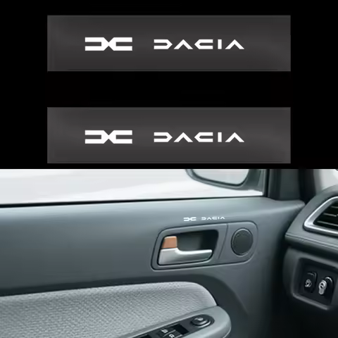 Car Interior Random Stickers Car Goods Car steering wheel Decal For For Dacia Dokker Jogger Duster S