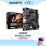GIGABYTE B550M H ARGB Micro ATX (mATX) AMD AM4 Motherboard | Combo RYZEN3 3400G / RYZEN 5 5500 / 550