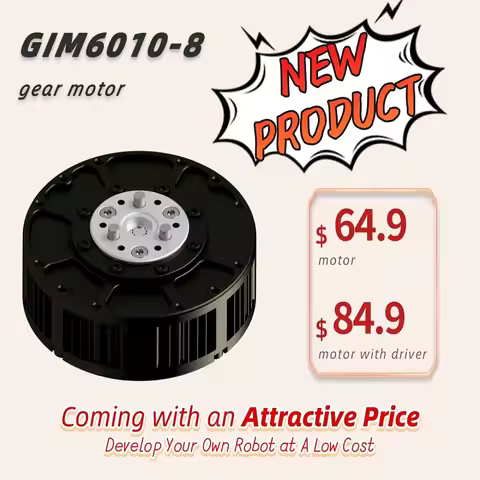 Steadywin 5N.M GIM6010-8 Planetary Reducer Motor Good Price for Exoskeleton Robotic Arm