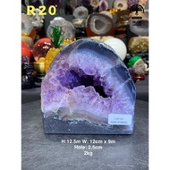 Mini amethyst crystal geode johorbahru crystal Five Elements Gold Natural amethyst Cave 2kg Small Sh