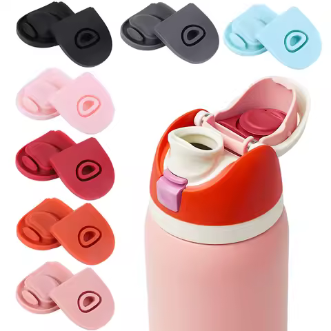 2Pcs Bottle Seal Ring Silicone Replacement Stopper Water Bottle Top Lid Gasket for Owala FreeSip 19/