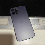 iphone 紫色磨砂玻璃 磁吸充電手機殼 12 pro max  protection phone case purple colour color frosted Magnetic chargin