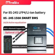Jikong Smart BMS 150A 8S 9S 10S 11S 12S 13S 14S 15S 16S 17S 18S 19S 20S 21S 22S 23S 24S 1A 2A Active
