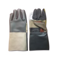 ถุงมือหนังเฟอร์ฯต่อ ผสม PVC ยา ไจแอ้นท์ คิงคอง LG-FPP-A