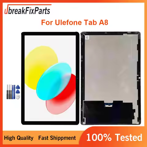 10.1 Inch Android Tablet Replace For Ulefone Tab A8 LCD Display Touch Screen Digitizer Assembly