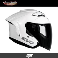 EVO HELMET TR-X HALF FACE DUAL VISOR w/ FREE CLEAR LENS
