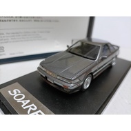 MARK43 1 43 Toyota Two-Door Sedan Model Soarer 2.0 GT-TwinTurbo GZ20 Gray