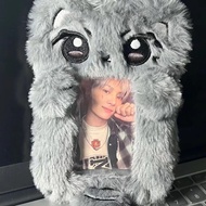 Kpop Idol  ENHYPEN JAY Cute Plush Photocard Holder Cartoon Idol Lomo Card Protective Student Card Ho