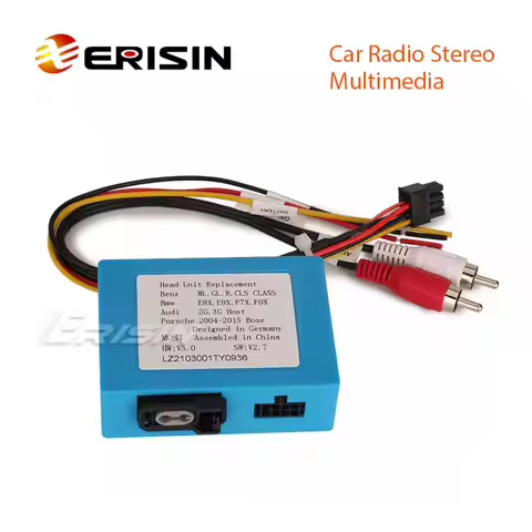 Erisin PC001 Fiber-Optic Decoder Box for Porsche Cayenne boxster Benz ML/GL/R/CLS/SLK Class BMW E9X 