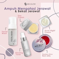 Ms glow Acne + Red jelly Package (glowing Acne package)