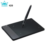 Tablet Digital HUION 420 4-inci Asal Mini USB Pen Tandatangan Tablet Tablet Lukisan Grafik Tablet OS