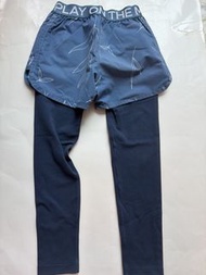 Moody Tiger 兒童運動褲 120cm 加厚假兩件