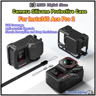 For Insta360 Ace Pro 2 Silicone Case 360 ​​Ace Pro 2 Camera Protective Case