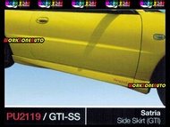 GTI-SS Proton Satria / Putra Fiber Side Skirt (GTI) Body kit Bodykit
