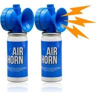 2-Piece Safety Air Horn, 1.4oz (about 39.7g) Ocean Ship Air Horn, 120dB Ultra-Loud Sound Little Fog 
